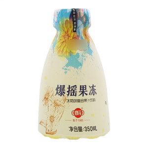 修花爆摇果冻冰菊味复合果汁饮料