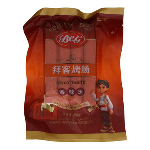 拜客烤肠香辣味