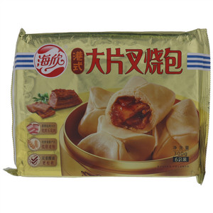 海欣港式大片叉烧包