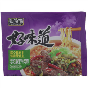 潮尚福好味道老坛酸菜牛肉面