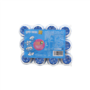 悠小君蓝精灵原味低糖乳酸菌饮品