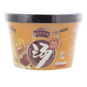 南京冠生园 鸭血粉丝汤 原味桶装