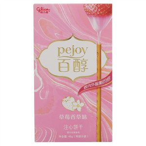 Glico格力高Pejoy百醇注心饼干（草莓香草味）