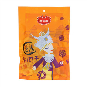 牛头牌牛肉干（香辣）