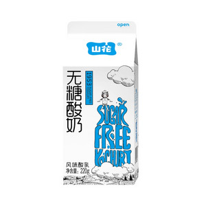 山花1953屋顶盒无糖酸奶