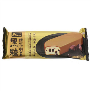 奥雪黑糖珍珠奶茶巧克力口味雪糕