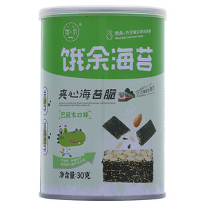 饿余罐装夹心巴旦木口味海苔