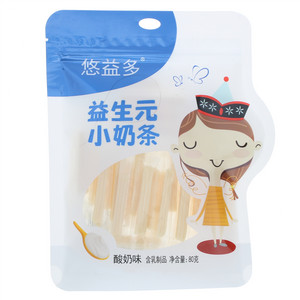 悠益多酸奶味益生元小奶条