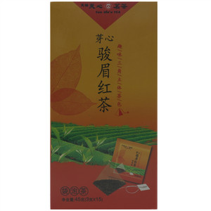 天福天心茗茶芽心骏眉红茶袋泡茶