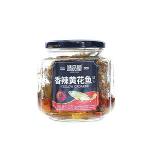 味品堂香辣黄花鱼罐头