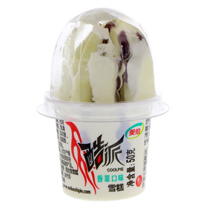 美伦酷派香草口味雪糕