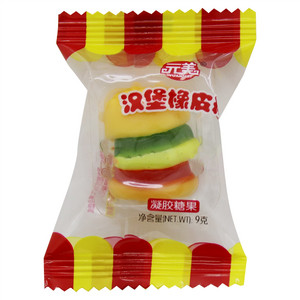 元美汉堡橡皮糖（凝胶糖果）