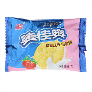 双翔奥佳奥（草莓味夹心雪糕）
