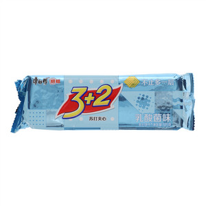 康师傅3+2乳酸菌味苏打夹心饼干
