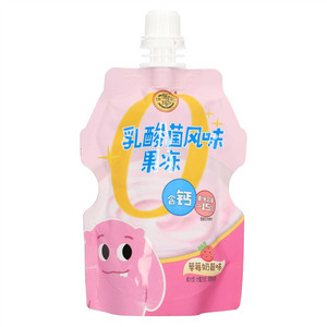 徐福记草莓奶昔味乳酸菌风味果冻