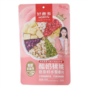 酸奶桃桃奇亚籽水果麦片105g