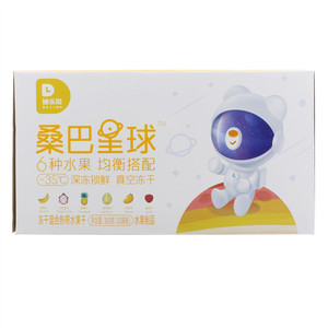 DELINU迪乐能桑巴星球冻干混合热带水果干