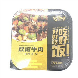 农地盛双椒牛肉自热米饭