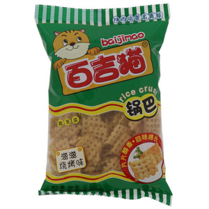 百吉猫滋滋烧烤味豆香锅巴