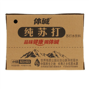 栗子园体碱纯苏打苏打水饮料