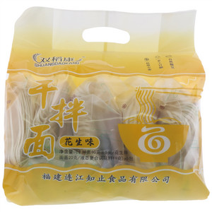 双稻康花生味干拌面