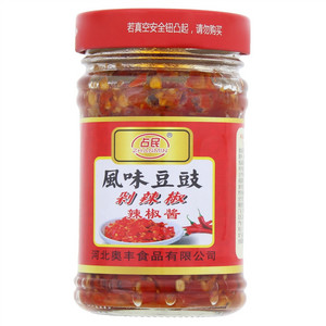 占民风味豆豉剁辣椒 辣椒酱