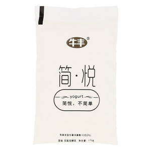 牛丰简悦原味风味发酵乳