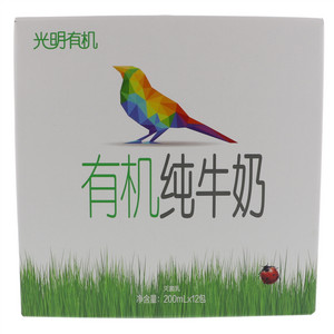 光明有机纯牛奶
