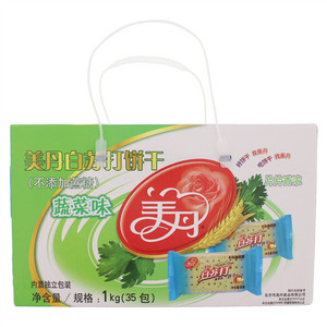 美丹白苏打蔬菜味饼干