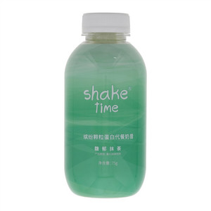 shaketime缤纷颗粒蛋白代餐奶昔（馥郁抹茶）