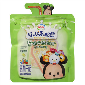 伊利蜜瓜味可以吸的奶酪