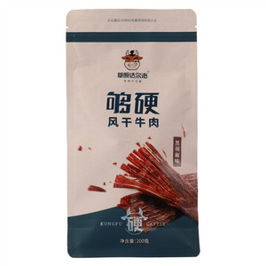 草原达尔沁黑胡椒味够硬风干牛肉