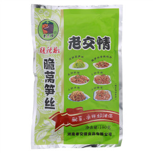 老交情酸辣椒脆莴笋丝