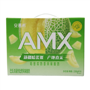 安慕希哈密瓜奶昔风味酸奶