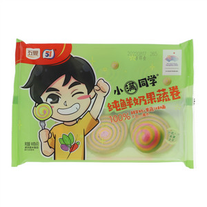 五丰纯鲜奶果蔬卷