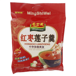 名士威红枣莲子羹700克