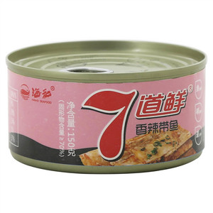 海和7道鲜香辣带鱼