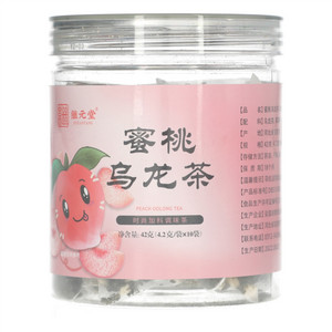 继元堂蜜桃乌龙茶（时尚加料调味茶）