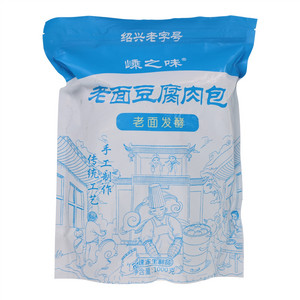 嵊之味老面发酵老面豆腐肉包