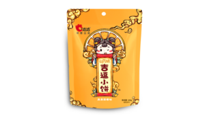 洽洽满满甜橙味吉逗小饼100g