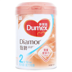 多美滋Dumex Diamor致粹新护较大婴儿配方乳粉（6-12月龄2段）