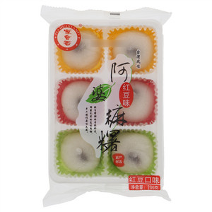 家会香红豆味阿婆麻糬