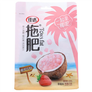 270g拖肥椰果饮料（草莓味）