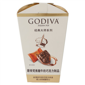 歌帝梵/GODIVA经典大师系列焦糖牛奶巧克力制品