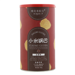 唯美米粒方五香味小米锅巴