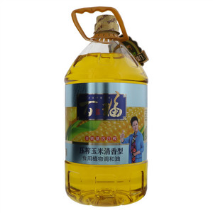 百茗福压榨玉米清香型食用植物调和油