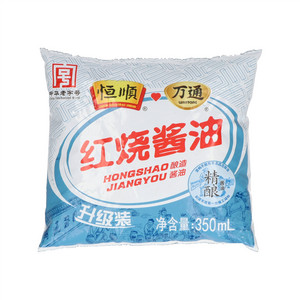 恒顺万通红烧酱油