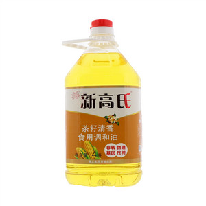 茶籽清香食用调和油4L