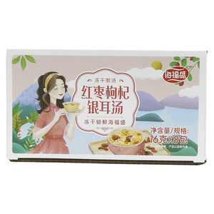 海福盛红枣枸杞银耳汤