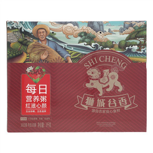 狮城谷香红滋心颜每日营养粥